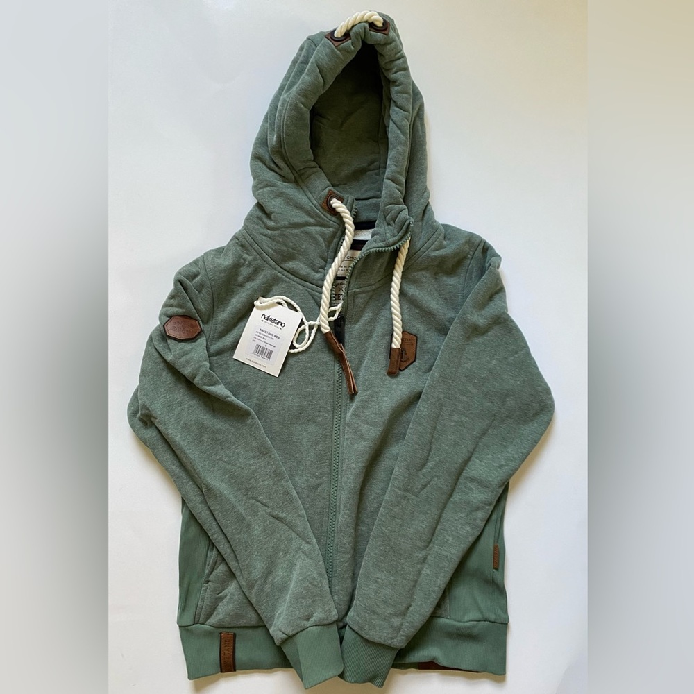NWT Men’s Naketano Brave New World Zip-up Sweatshirt